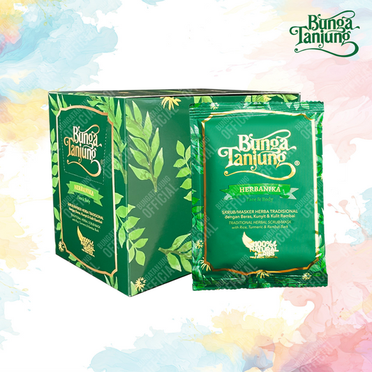 Bunga Tanjung Herbanika Face & Body Scrub/ Mask, 600g (BT12)