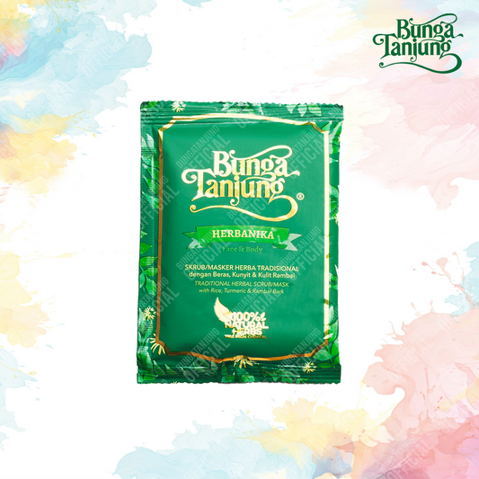 Bunga Tanjung Herbanika Face & Body Scrub/ Mask, 50g (BT1 or more)